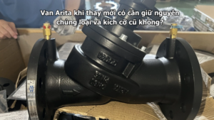 Van Arita khi thay mới có cần giữ nguyên chủng loại và kích cỡ cũ không?